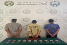 القبض على 3 أشخاص بمنطقة الحدود الشمالية لترويجهم مخدر الإمفيتامين