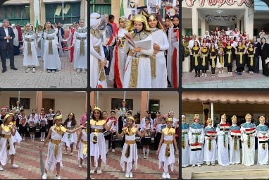 المدارس تحتفل بافتتاح المتحف المصري الكبير خلال طابور الصباح: رسالة من أجيال الحاضر إلى أجداد الماضي