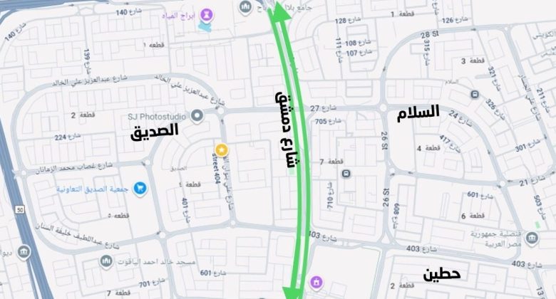 «المرور»: إغلاق حارتين على شارع الخليج.. 20 يوماً