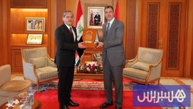 النباوي يلتقي رئيس النزاهة العراقية
