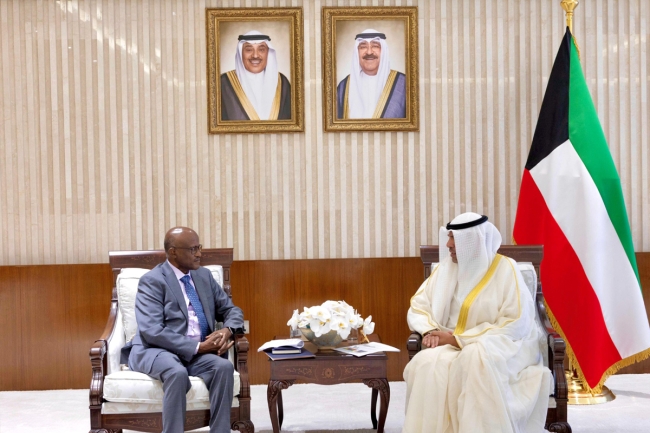 اليحيا ونظيره الإثيوبي يبحثان التطورات وتعزيز العلاقات