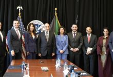 اليوسف بحث مع وزيرة الأمن الداخلي الأميركية الأمن السيبراني ومكافحة الإرهاب والجريمة المنظمة