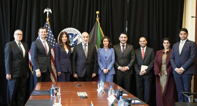 اليوسف بحث مع وزيرة الأمن الداخلي الأميركية الأمن السيبراني ومكافحة الإرهاب والجريمة المنظمة