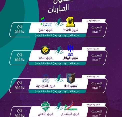 انطلاق مواجهات ربع نهائي كأس الاتحاد السعودي لكرة الطائرة غداً في القطيف