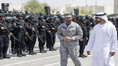 بالصور.. حمدان بن محمد يزور قيادة الحرس الوطني ويشيد بجاهزيته ودوره في تعزيز سلامة المجتمع