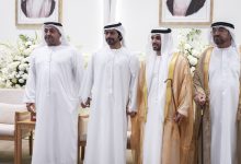 بالفيديو.. خليفة بن طحنون يحضر حفل استقبال بمناسبة زفاف خلفان محمد القبيسي