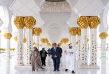 بالفيديو.. رئيس بالاو يزور جامع الشيخ زايد الكبير في أبوظبي