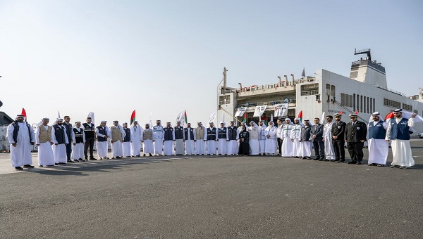 بالفيديو والصور.. سفينة الإمارات الإنسانية تبحر إلى غزة محمّلة بـ7200 طن من المساعدات ضمن "الفارس الشهم 3"