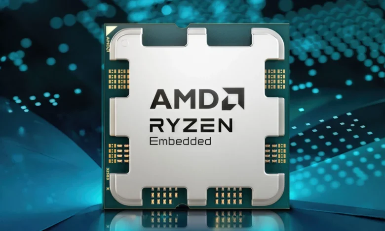 بدعم 10 سنوات: AMD تطلق سلسلة معالجات Ryzen Embedded 9000