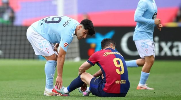 برشلزمو يُعلن تفاصيل إصابة روبيرت ليفاندوفيسكي