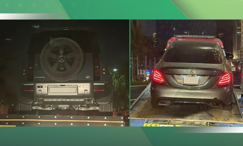 بعضها تجاوز الـ10 آلاف درهم.. شرطة دبي تضبط 28 مركبة بسبب تراكم المخالفات المرورية