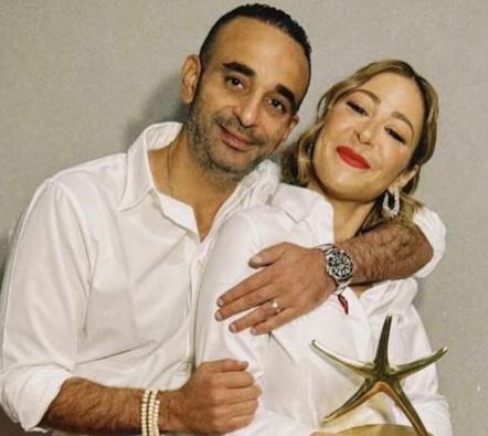 تامر حبيب يهنئ منة شلبي وأحمد الجنايني بزواجهما