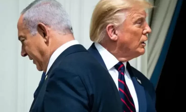 تناقض ترامب ونتنياهو  شبكة قدس الإخبارية