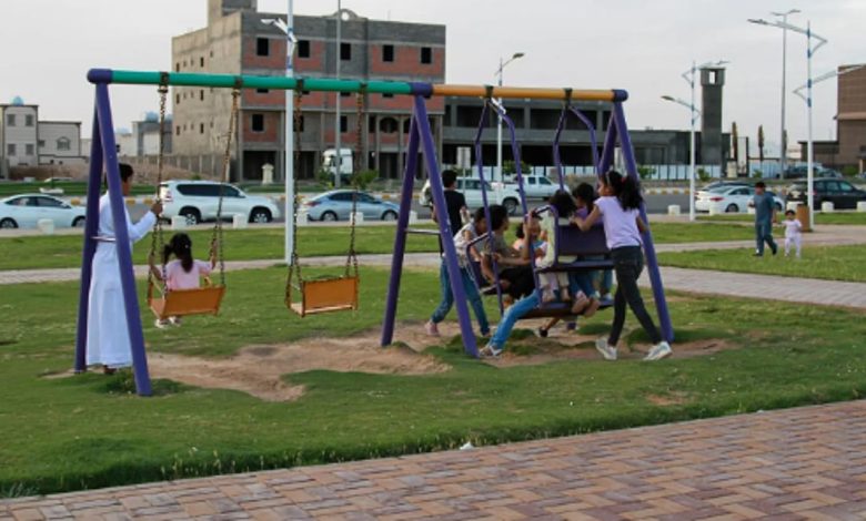 حدائق ومتنزهات طريف تشهد إقبالاً كبيرًا من الزوار