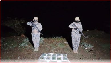 حرس الحدود بمنطقة جازان يحبط تهريب 21.9 كيلوجرامًا من مخدر الحشيش