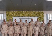 رئيس الأركان العامة يتفقد كلية علي الصباح