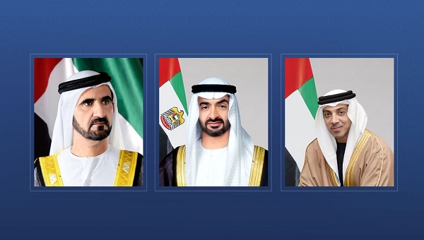 رئيس الدولة ونائباه يعزون ملك تايلاند في وفاة والدته