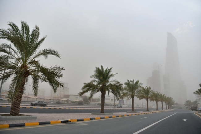 رياح مثيرة للغبار من الـ9 صباح السبت وحتى الـ6 مساء