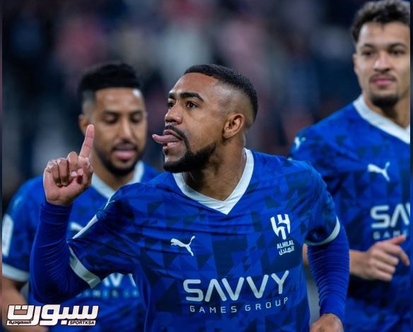 سبب غياب مالكوم عن لقاء الهلال والأخدود