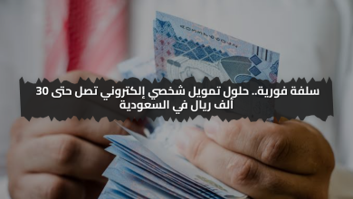 سلفة فورية.. حلول تمويل شخصي إلكتروني تصل حتى 30 ألف ريال في السعودية