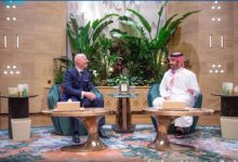 سمو ولي العهد يلتقي مع رئيس الاتحاد الدولي