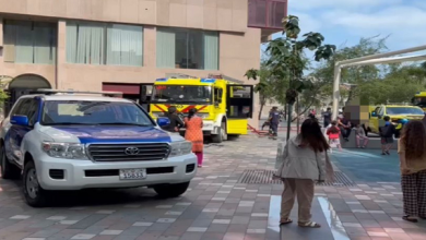 شرطة أبوظبي وهيئة الدفاع المدني يحذران من خطورة "التجمهر" بمواقع الحرائق