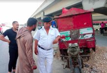 ضبط 5 سيارات قهوة متنقلة خلال حملة لإزالة الإشغالات بالعاشر من رمضان