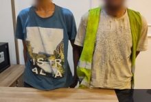 ضبط المتهم بحمل سلاح أبيض والتعدى على حارس مدرسة وتهديدة بالجيزة