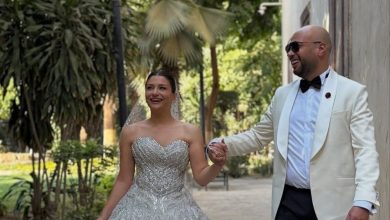 فيديو.. زفاف حاتم صلاح داخل قصر محمد علي يتصدر منصات التواصل