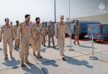  قائد القوات الجوية يقف على جاهزية القوات المشاركة في تمرين «مركز الحرب الجوي الصاروخي ATLC-35»