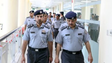 قائد عام ‎شرطة أبوظبي يتفقد مركز شرطة مدينة الظنة