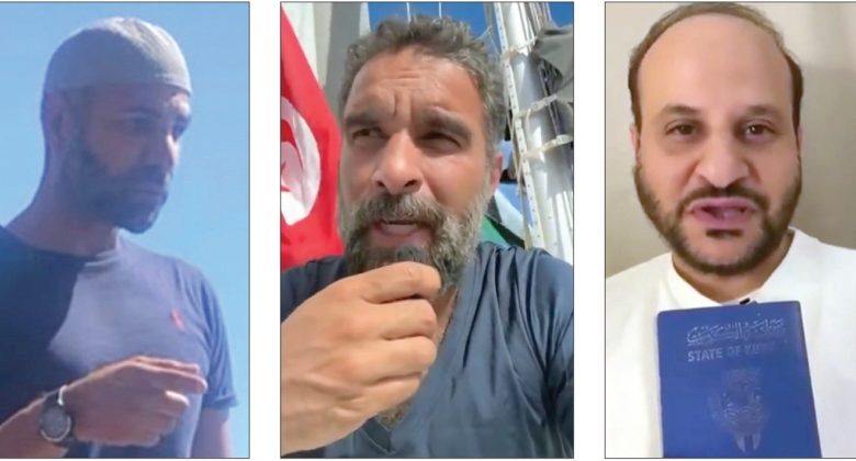 كويتيو «أسطول الصمود» مازالوا محتجزين... والأردن للكويت: «عيالكم عيالنا»