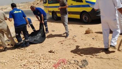 مصرع 3 أشخاص وإصابة 7 آخرين إثر انقلاب سيارة نقل بطريق أسيوط الصحراوي