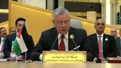 ملك الأردن: سنبقى إلى جانب أهالي غزة بكل إمكانياتنا ولن نقبل باستمرار الانتهاكات في الضفة