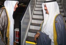 ممثل سمو الأمير يغادر مصر بعد ترؤس وفد الكويت المشارك في قمة شرم الشيخ للسلام