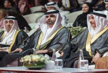 منصور بن محمد يشهد حفل افتتاح النسخة الثالثة من دورة الألعاب الآسيوية للشباب في البحرين