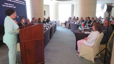 نائب وزير الصحة تشارك في افتتاح منتدى البرلمانيين العربي الآسيوي