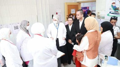 نائب وزير الصحة يتفقد عددا من المنشآت الطبية بمحافظة دمياط