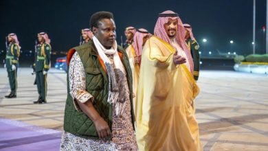 نائبة رئيس أوغندا تصل إلى الرياض - أخبار السعودية