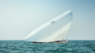 نادي أبوظبي للرياضات البحرية ينظم سباق أريلة للمحامل الشراعية فئة 60 قدماً