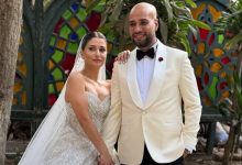 نهلة غريب... من هي عروس حاتم صلاح التي خطفت الأنظار في ليلة زفافهما؟