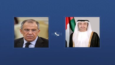 هاتفياً.. عبدالله بن زايد يبحث علاقات التعاون والشراكة مع وزير الخارجية الروسي