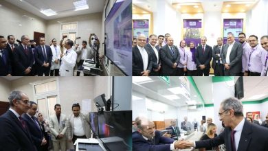 وزير الاتصالات يتفقد مدارس WE ومكاتب البريد ووحدات التشخيص الذكي بقنا