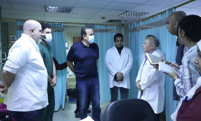 وزير الصحة يجري جولة مفاجئة في مستشفى منشية البكري العام بمصر الجديدة