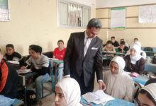 وكيل تعليم كفر الشيخ يتفقد مدارس شرق المحافظة ويشجع الطلاب على التفوق
