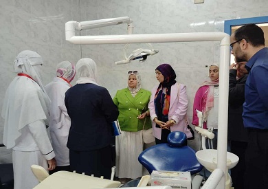 وكيل صحة الفيوم تفتتح أول قسم للعلاج الطبيعي بمركز يوسف الصديق