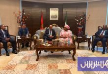 ولد الرشيد يجري مباحثات في مالابو