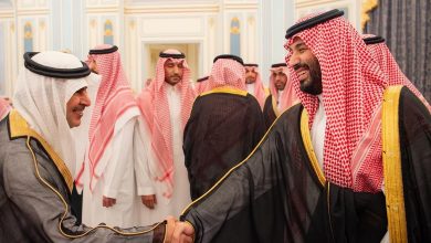 ولي العهد يستقبل الأمراء والعلماء والوزراء وجمعًا من المواطنين الذين قدموا للسلام عليه