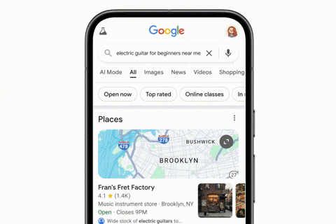 التسوق مع جوجل