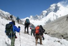 مصرع 7 متسلقين بعد انهيار جليدي في نيبال